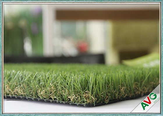 China UV Resistant Landscaping Synthetic Grass Field Green / Apple Green 8000 Dtex supplier
