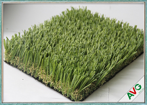 China Outdoor Garden Fake Grass 11200 Dtex Green Garden Artificial Turf 35 MM Height supplier