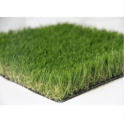 China 35mm Height Synthetic Garden Artificial Turf Good Resilience supplier