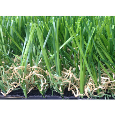 China W Shaped Yarn Garden Artificial Grass Fake Lawn Turf  With SBR Latex Coating supplier