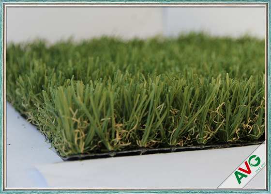 China Garden / Landscaping Artificial Grass Apple Green Artificial Synthetic Lawn supplier