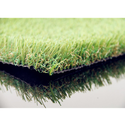 China Lush Green Natural Looking Garden Artificial Grass Turf Carpet 140 Stitches supplier