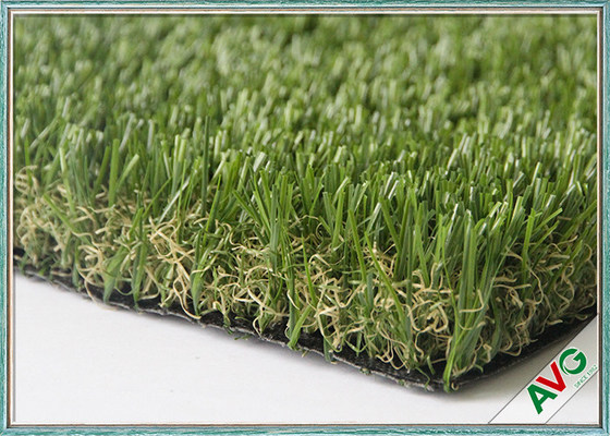 China Residential Area Garden Faux Artificial Grass Monofil PE + Curly PPE Material supplier