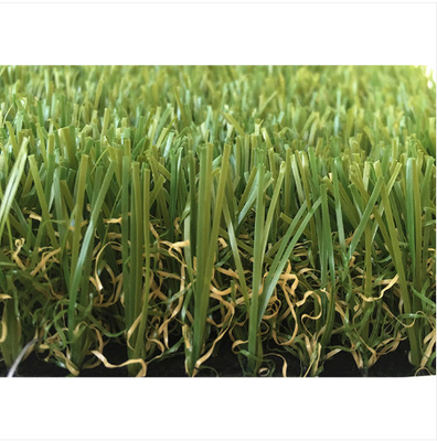 China 1.75 Inch Fake Garden Grass Wavy Monofilament Yarn Shape supplier