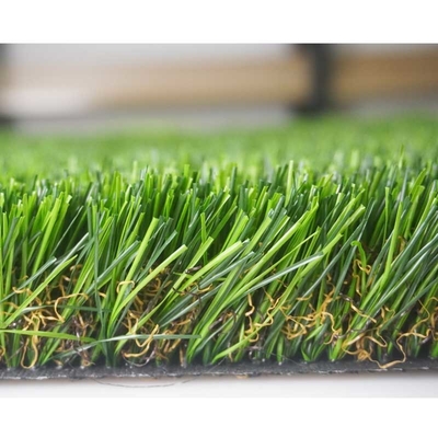 China Natural Looking Outdoor Artificial Turf Grass Carpet Uv Resistant supplier