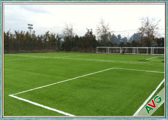 China The Three - Spine Design Soccer Artificial Grass To Avoid Splitting And Bifurcation supplier
