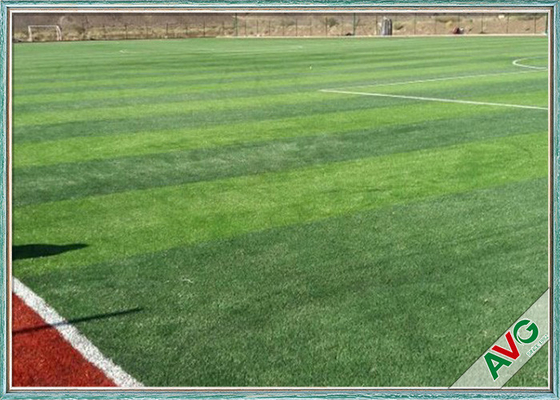 China 50mm / 40mm Pile Height Soccer Synthetic Artificial Grass For Football Fields supplier