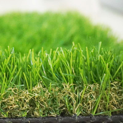 China Abrasion resistant Landscaping Synthetic Grass Turf Gazon Fake Green Carpet For Wedding supplier