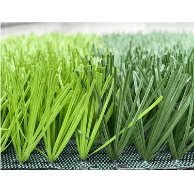 China Unique Diamond Football Artificial Turf Olive Bi Color PE Composition supplier