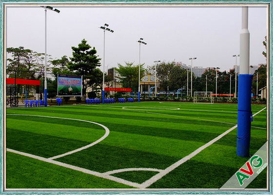 China 5M Roll Width Football Synthetic Turf Smooth / Gentle Soccer Artificial Turf supplier
