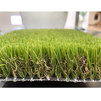 China Custom Size Garden Artificial Grass AVG Fake Turf Mat supplier