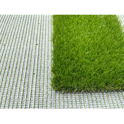 China Decoration Natural Looking Soft Artificial Grass Synthetic Curved Wire For Garden supplier