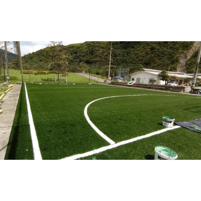 China Unique Diamond Green Football Synthetic Turf Grass Soccer Futsal Artificial Carpet supplier