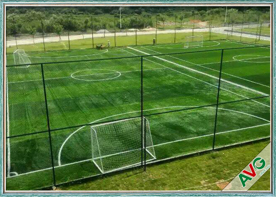 China Easy Maintenance Football Artificial Turf , Artificial Grass Football Pitches supplier
