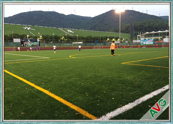 China UV Resistant Soccer Synthetic Grass Long Life All Weather FIFA Standard supplier