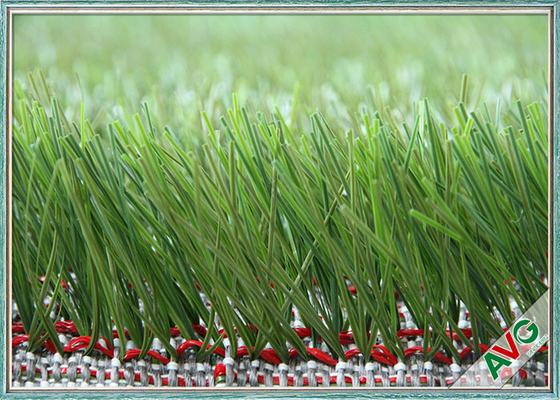 China Diamond Shape Woven Backing Football Artificial Grass Environmental Protection supplier