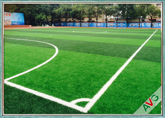 China ISO 14001 Football Synthetic Turf 13000 Dtex For Professional Soccer Field supplier