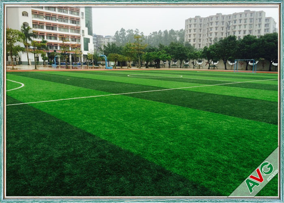 China Monofilament PE Football Artificial Turf Anti - UV Soccer Synthetic Grass supplier