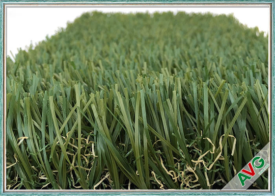 China 35 MM Pile Height Outdoor Artificial Grass Highly Durable Under Constant Pressure supplier