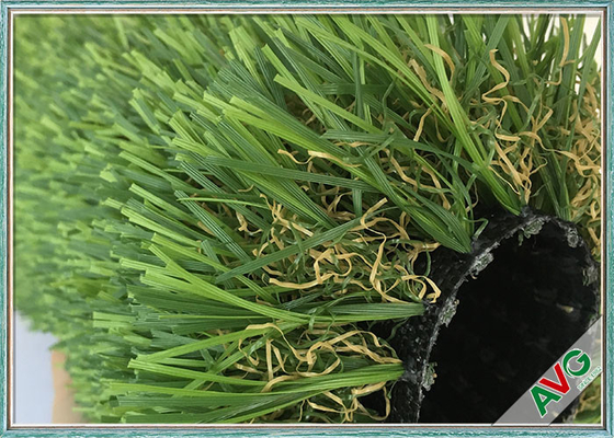 China 12800 Dtex No Glare Outdoor Synthetic Grass PU Coating For Garden / Landscaping supplier