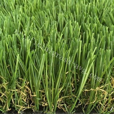 China Kindergarden Outdoor Artificial Grass With Soft Formula And Small Film Thickness supplier