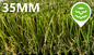 35mm Height PE Garden Artificial Grass Indoor Landscape Synthetic Turf Lawn supplier