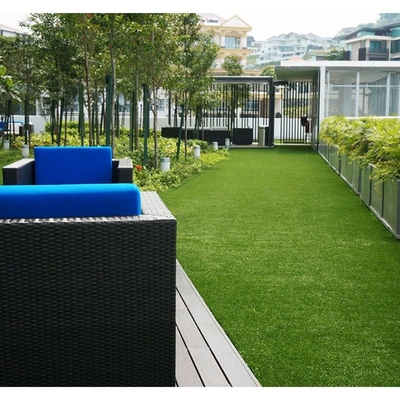 PE 60mm Garden Artificial Grass For Landscaping 3/8&quot; Gauge supplier