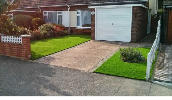 AVG Garden Artificial Turf Garden Artificial Lawn Synthetic Grass For Garden 40MM Landscaping supplier