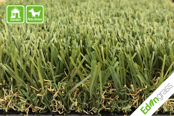 Grass Floor For Garden Landscape Grass Artificial 35MM Colored Artificial Grass supplier