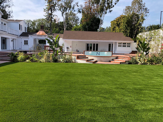 Garden Artificial Turf Garden Artificial Lawn Synthetic Grass For Garden 35MM Landscaping supplier