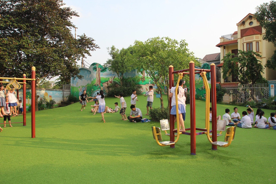 45MM Artificial Grass Carpet Synthetic Grass For Garden Landscape Grass Artificial supplier