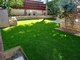 Curved Wire Artificial Grass Carpet Roll For Landscaping No Glare supplier