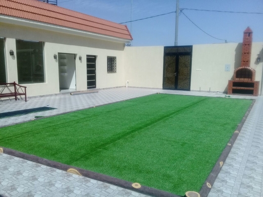 60mm Curved Wire Artificiel Synthetic Grass For Garden supplier