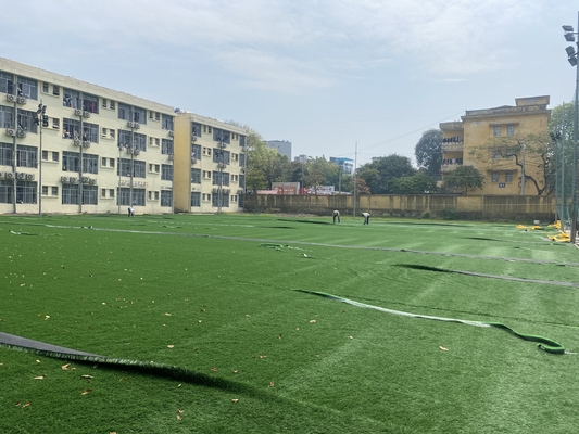 Popular Artificial Football Grass Soccer Turf Carpet 50mm For Oudoor supplier