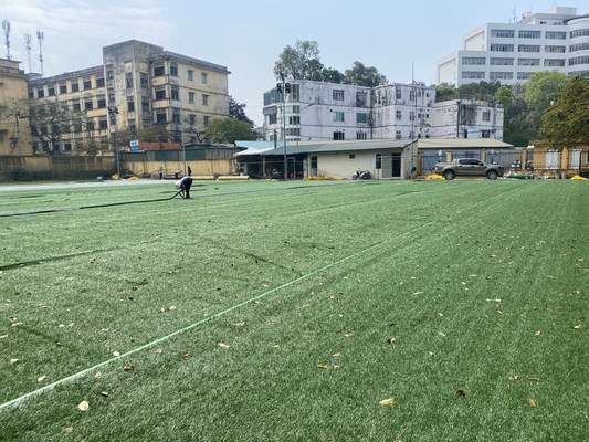 Multi Purpose Artificial Football Grass 45mm For Soccer Field ISO9001 supplier