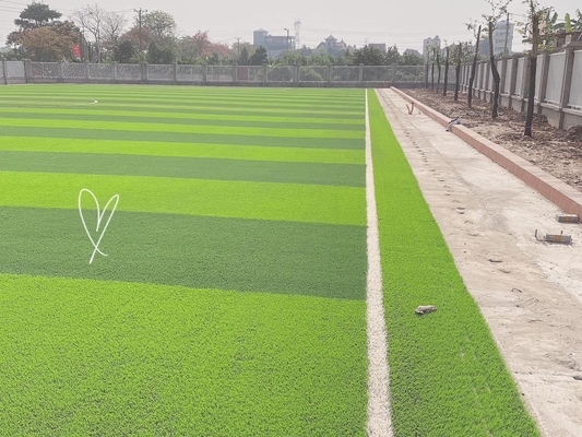 Cesped 50mm Artificial Football Grass 13000 Dtex For Commercial supplier