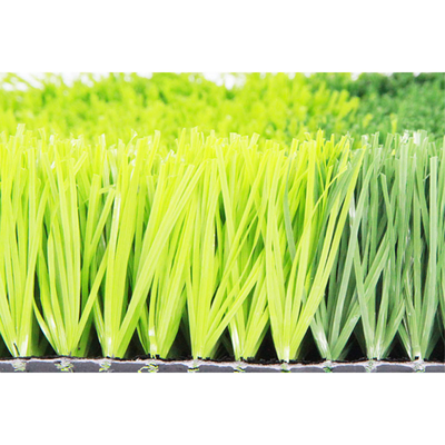 Realistic Look 60mm Height Artificial Soccer Grass Monofilament Structure supplier