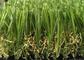 Soft Durable Outdoor Artificial Grass Lawns S Shaped 20mm - 45mm Pile Height supplier