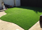 Soft Durable Outdoor Artificial Grass Lawns S Shaped 20mm - 45mm Pile Height supplier