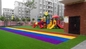 Playground Artificial Turf Fake Grass Carpet Indoor 35MM Height 3 / 8 Inch Guage supplier