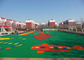 Fantastic High Density Artificial Grass Landscaping , Coloured Artificial Turf PE Material supplier