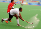 Green / Blue / Red Hockey Artificial Turf Synthetic Grass High Elasticity supplier