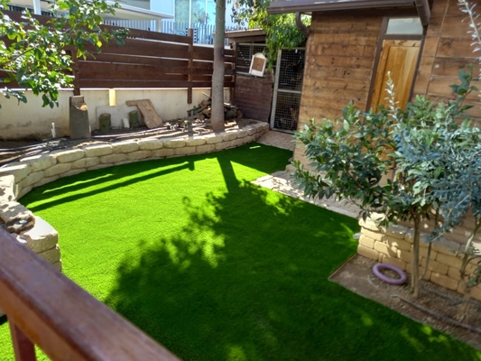 Profesional Artificial Synthetic Grass Roll Garden Fake Turf 2'' Pile Height supplier