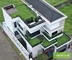 Trio Shape Monofilament PE Garden Artificial Grass With SBR Latex Coating supplier