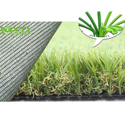 Outdoor Garden Landscaping Decking False Turf Grass 12400 Detex supplier