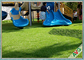Stand Straight Playground Synthetic Turf , Landscaping Playground Fake Grass supplier