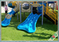 High Density Natural Looking Playground Artificial Grass Safe For Children supplier