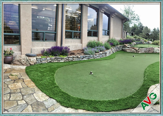 Putting Green Synthetic Lawn Golf Artificial Grass 13m Height Wear Resistant supplier