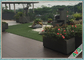 Abrasion Resistance Hotel Artificial Turf 35MM Height No Glare Outdoor Fake Grass supplier