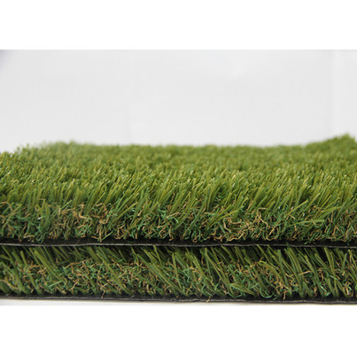 2'' Diameter Garden Artificial Grass Flat Wave Monofilament Yarn Shape supplier